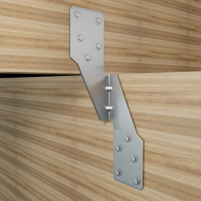 Correas huracán soportes amarre calibre 20 galvanizado para madera