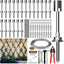 Enrejado alambre acero inox T316 20 Pzas
