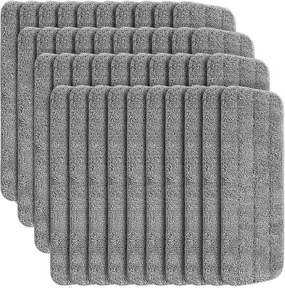 40 Almohadillas Microfibra Repuesto Mopa Suelo Madera