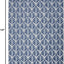 Alfombra azul 7x10ft fácil de limpiar dormitorio sala