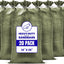 Bolsas arena resistentes UV 1600h 14x26pulg 50lb color verde