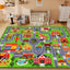 Tapete educativo para niños antiderrap 59x39.4pulg