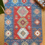 Alfombra pequeña reversible lavable algodón 2x3ft pájaros