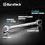 Llave trinquete 18mm métrica 72 dientes cr-v pulido