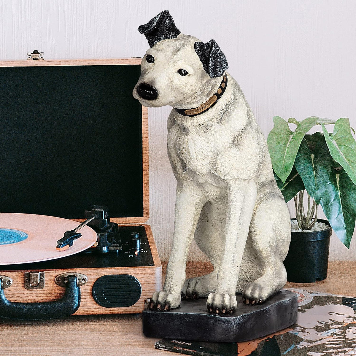 Estatua perro RCA Nipper