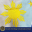 Bandera Filipinas 3x5ft bordada estrellas rayas
