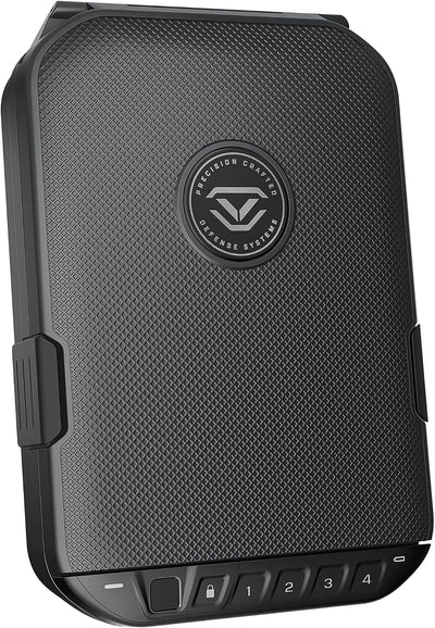 Funda biométrica cerradura acero gris titanio