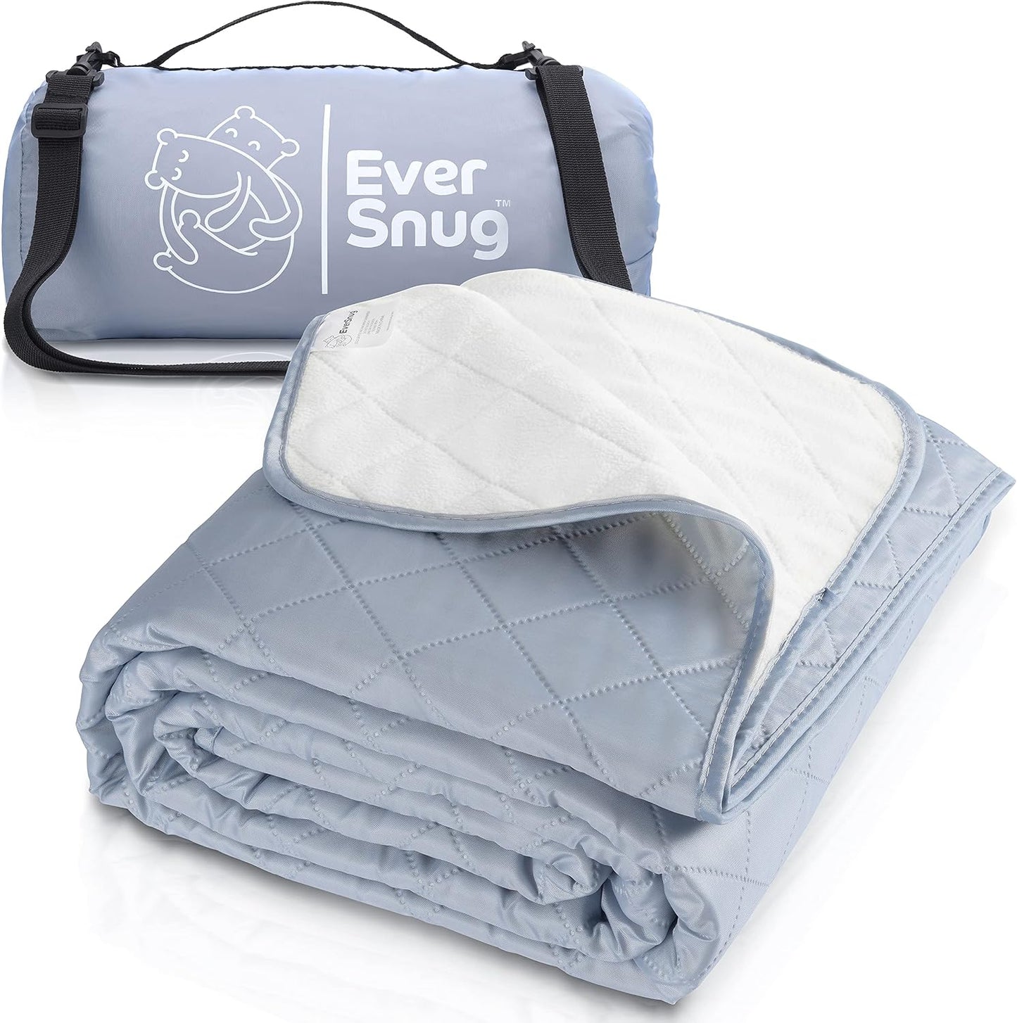 Manta Impermeable Acolchada Extra Gruesa para Acampar y Playa
