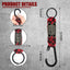 Set 2 Cordones Paracaídas Resistente Correa Silbato 550 Llaveros