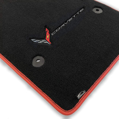 Alfombrillas Chevrolet C8 Corvette 20-26 Carbón Antiderrap