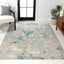 Alfombra moderna abstracta 4x6pulg para sala dormitorio