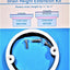 Kit extensión drenaje orificios 4pulg