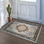 Alfombras pequeñas entrada 2x3ft antideslizante vintage lavable