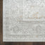 Alfombra gris 2x4ft para dormitorio sala comedor