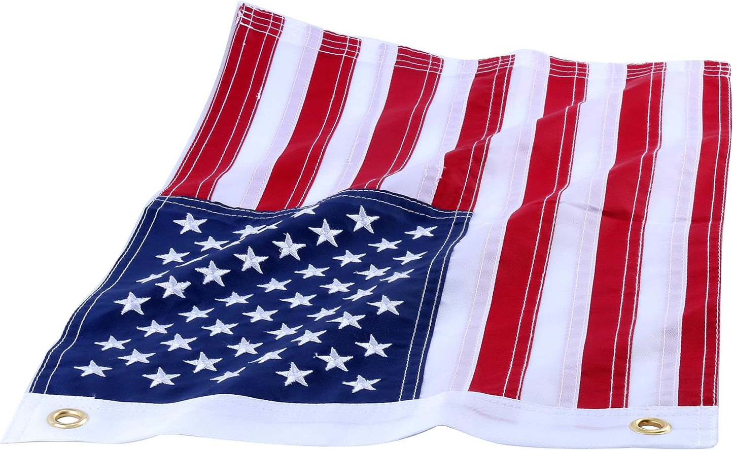 Bandera USA 12x18pulg cosida estrellas para barco
