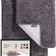 Set 2 Alfombras Baño Felpa Secado Rápido 24x17 30x20