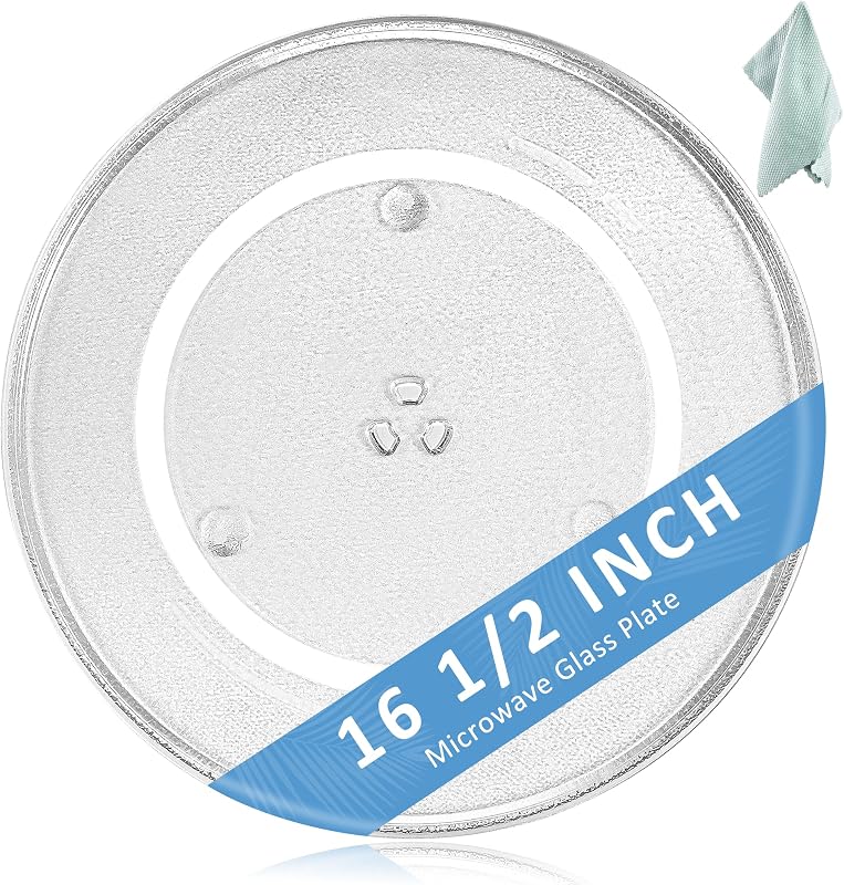 Placa vidrio microondas 16.5" comp G.E F06014M00AP