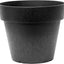 Maceta riego automático 18x16pulg color negro interiores exteriores