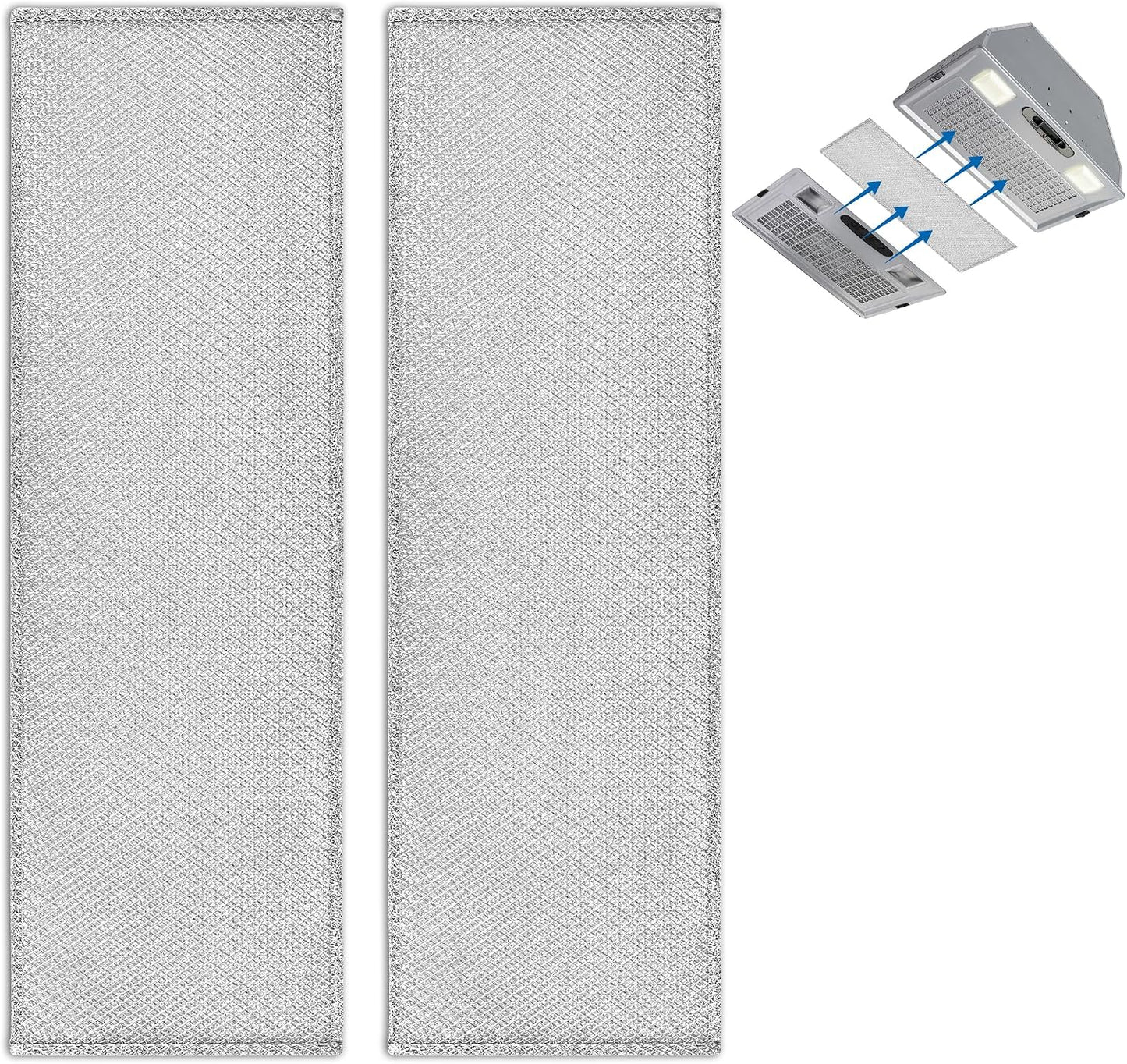 Filtro campana extractora Broan PM250 PM390 aluminio