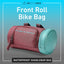 Bolsa manillar bicicleta impermeable rollo frontal