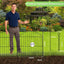 Valla jardín 24pulg x10ft pack 5 con cerradura