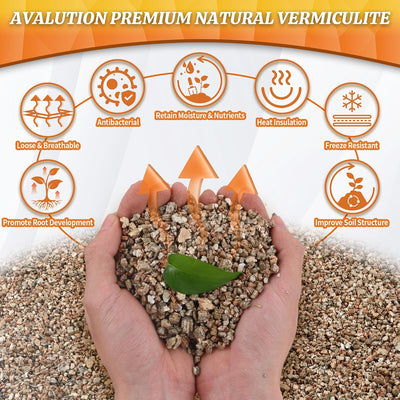 Vermiculita orgánica para plantas jardinería suelo macetas