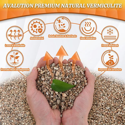 Vermiculita orgánica para plantas jardinería suelo macetas