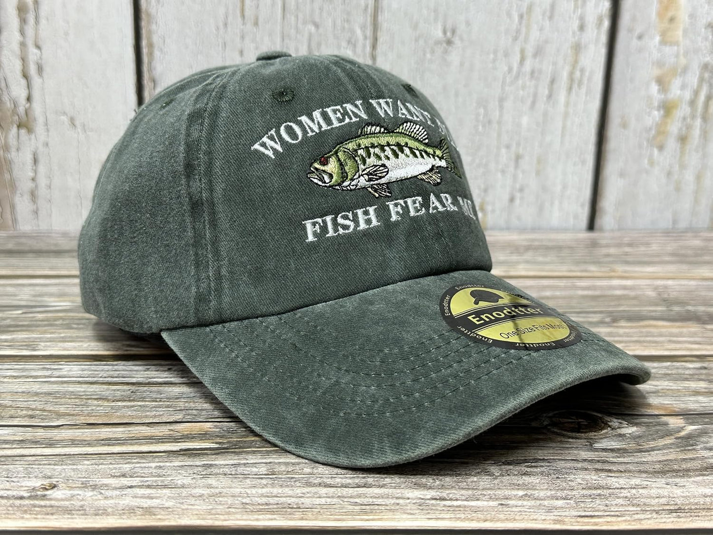 Sombrero Fish Fear Me para mujer