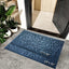 Tapete entrada puerta goma natural antiderrap 17x30pulg
