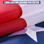 Bandera EE.UU. 6x10ft poliéster bordada ojales latón
