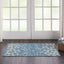 Alfombra turquesa 2x4ft dormitorio sala comedor cocina