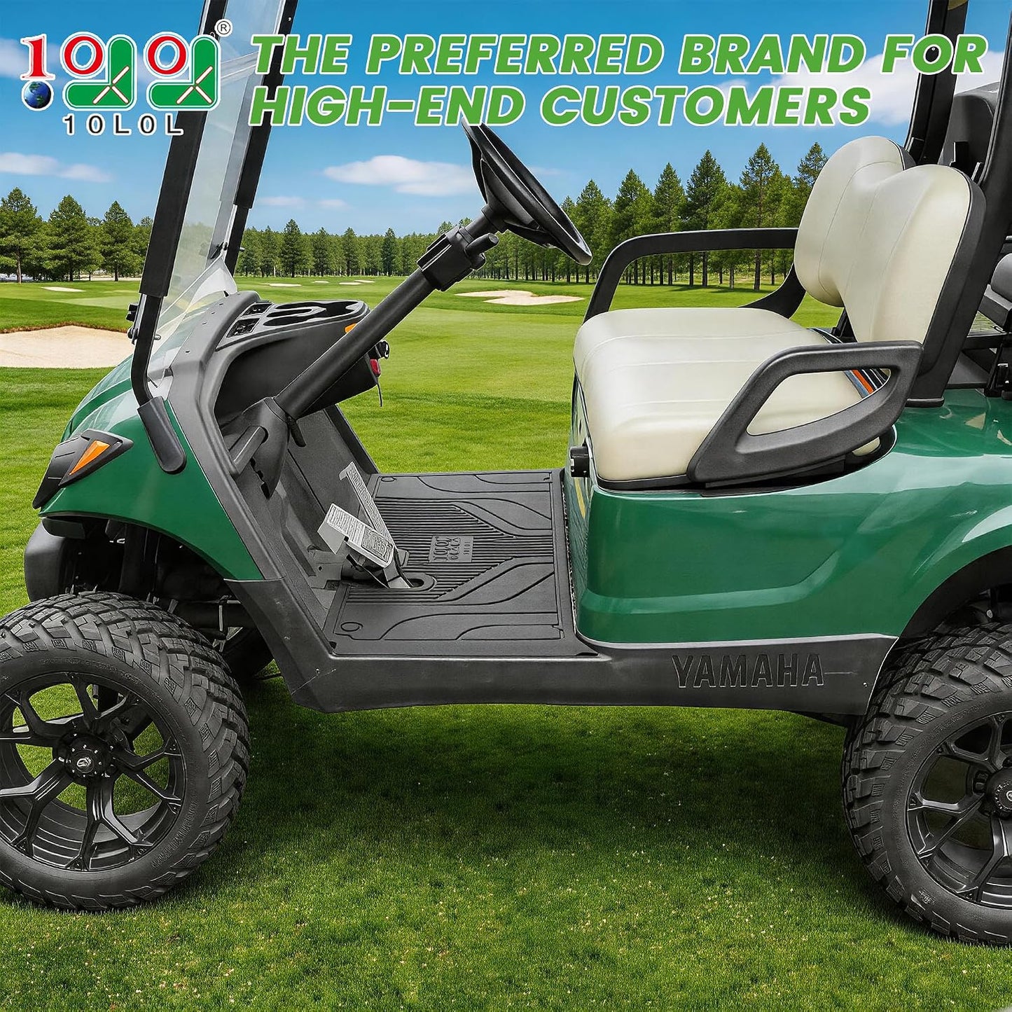 Tapete antiderrap carrito golf Yamaha G29 07-16