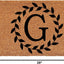 Felpudo con monograma G 17x29pulg