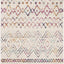 Alfombra decorativa 3x5ft diseño marroquí bohemio no pelusa