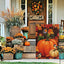 Bandera jardín otoño 12x18pulg doble cara calabaza pájaros