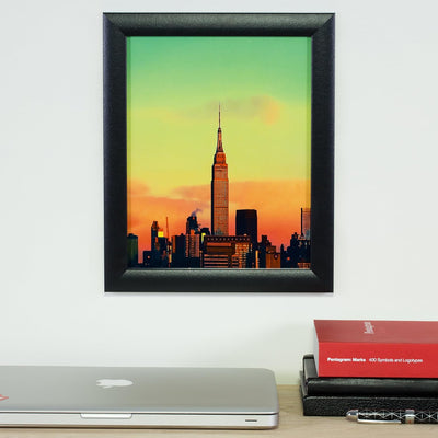 Marco fotos 16x24pulg ancho 1pulg color negro