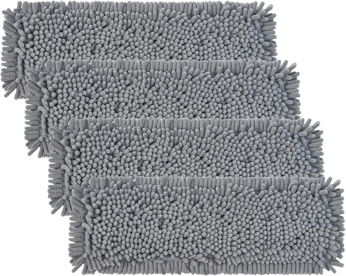 Juego 4 almohadillas felpilla para trapeador SWEEP-180