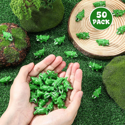50 figuras resina animales miniatura decoración hogar Navidad