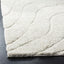 Alfombra decorativa Safavieh 2'3"x4' Crema 1.2" grosor