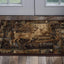 Tapete ciervo beige 2x3ft para pasillo y sala