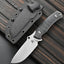 Cuchillo EDC AUS-8 Hoja Micarta Negro para Aventura