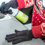 Guantes trabajo unisex adultos negros talla grande