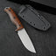 Cuchillo DC53 acero mango micarta funda kydex EDC camping