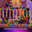 Luces LED C9 Navidad exteriores 97ft 150 LED