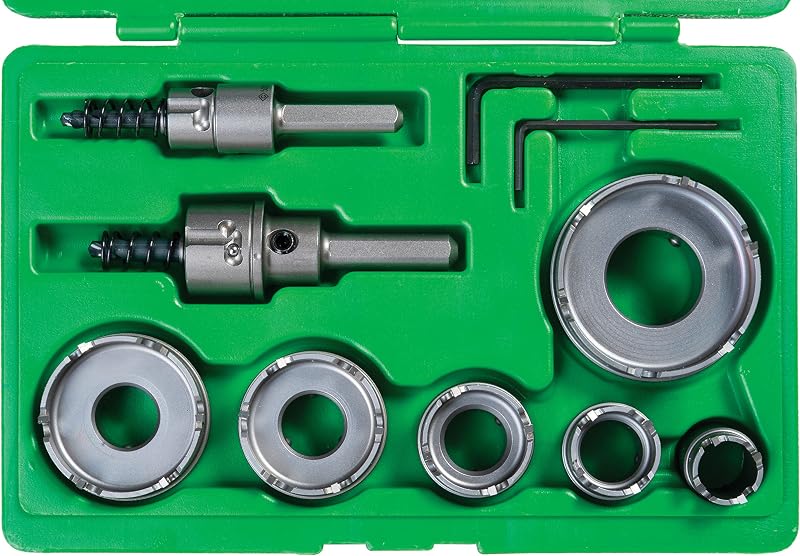 Cortador carburo 8 Pzas fabricación agujeros