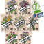 Kit 7 paquetes semillas flores comestibles variadas