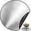 Tapete redondo hoguera 36pulg plateado ignífugo reutilizable