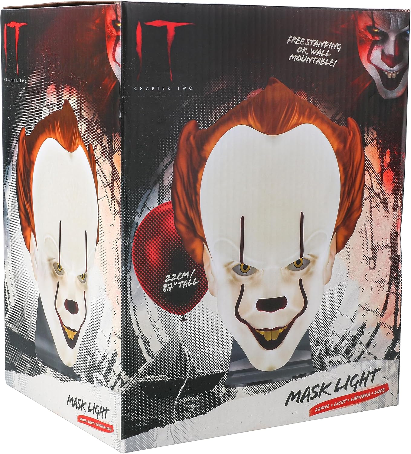 Lámpara de Halloween Pennywise USB 18cm