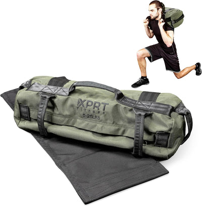 Bolsa arena entrenamiento resistente 7 asas verde