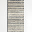 Alfombra bohemia sala antiderrap 2.5x6.5ft